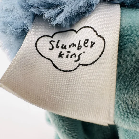 Slumberkins Mini Jellyfish Blue Plush Stuffed Animal 8" - Picture 5 of 6